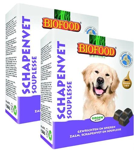 40 St Biofood Schafsfett Maxi Bonbons Souplesse von Biofood