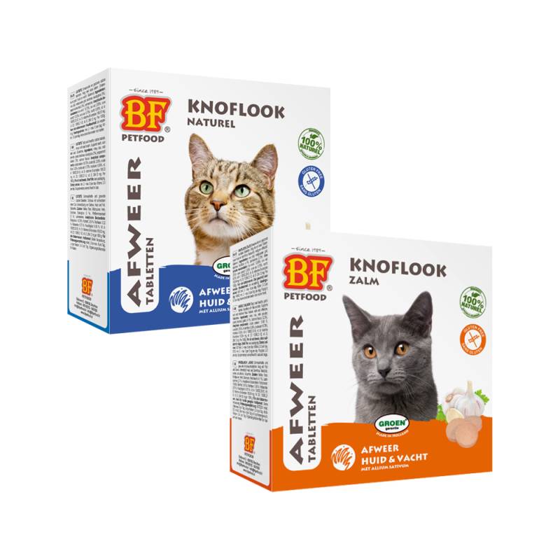 BF®Petfood Knoblauchtabletten für Katzen - Lachs - 2 x 100 Stück von Biofood