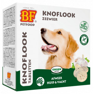 BF Petfood Knoblauchtabletten - Algen Hundesnack 2 Packungen von Biofood