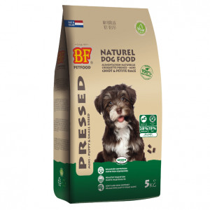 BF Petfood Mini Puppy, Small & Medium Gepresstes Hundefutter 5 kg von Biofood