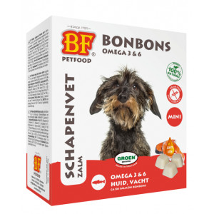 BF Petfood Schaffett Mini Bonbons - Lachs 2 Packungen von Biofood