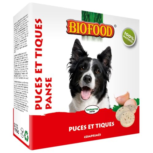 Biofood Anti-Flohleckerli mit Pansen für Hunde, ca. 55 Stück von Biofood