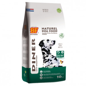 BF Petfood Diner Hundefutter 10 kg von Biofood