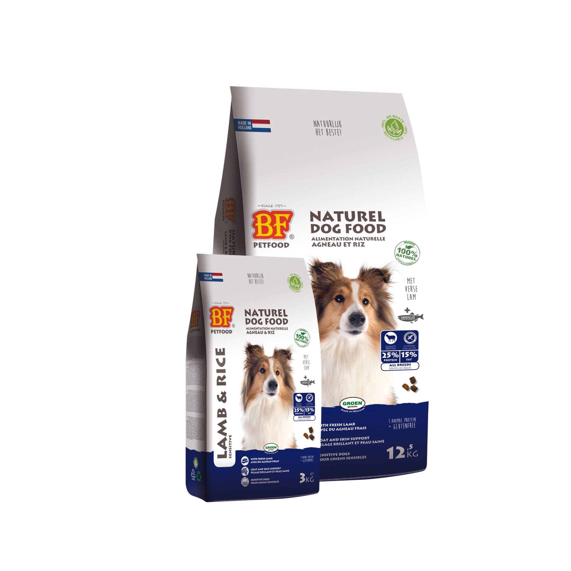 Biofood Hundefutter - Lamm & Reis - 3 kg von Biofood