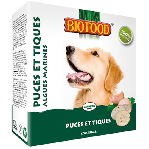 Biofood Knoblauchtabletten - Meeresalgen - 55 Stück von Biofood