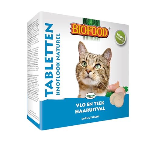 Biofood Knoblauchtabletten für Katzen - Naturell von Biofood