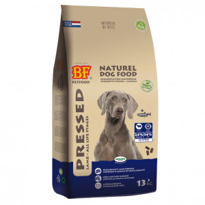 BF Petfood Lamm Gepresstes Hundefutter 2 x 13,5 kg von Biofood