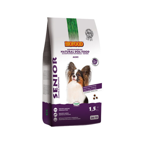 Biofood Senior Mini Hundefutter - 5 kg von Biofood