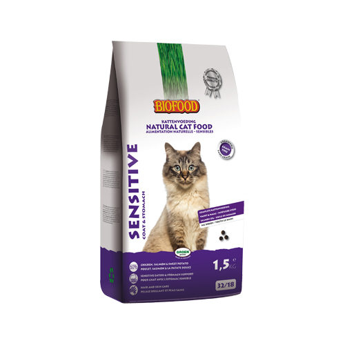 Biofood Sensitive Katzenfutter - 1,5 kg von Biofood