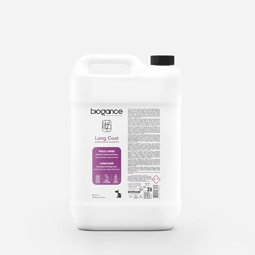 Biogance BGLC5L Hunde Shampoo, Langhaar, 5 L von Biogance