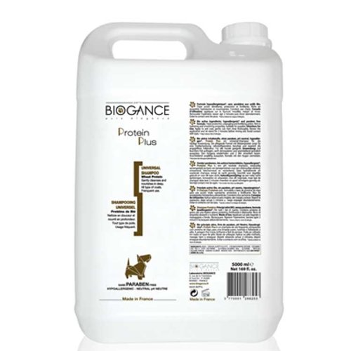 Biogance BGPP5L Hunde Shampoo, Protein Plus, 5 L von Biogance