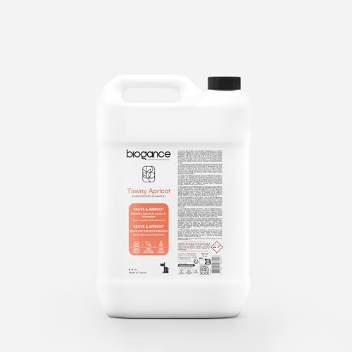 Biogance BGTA5L Hunde Shampoo, Aprikose, 5 L von Biogance