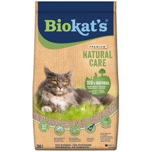 Biokat's Natural Care klumpendes Katzenstreu 2 x 30 liter von Biokat&apos;s