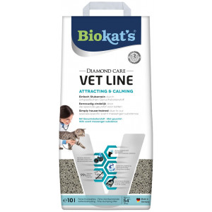 Biokat&apos;s Diamond Care Vet Line Attracting & Calming Katzenstreu 10 Liter von Biokat&apos;s