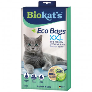 Biokat&apos;s Eco Bags (Öko-Taschen) XXL für Katzentoilette 1 Packung von Biokat&apos;s