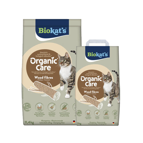 Biokat's Organic Care Wood Fibres Katzenstreu - 3 kg Biokat's Organic Care Wood Fibres Katzenstreu - 3 kg von Biokat