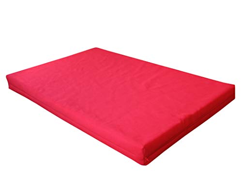 Bezug für Luxus Hundebett BionaComfort (PU/Vollschutz weiß, 60 x 40 x 8 cm) von Biona