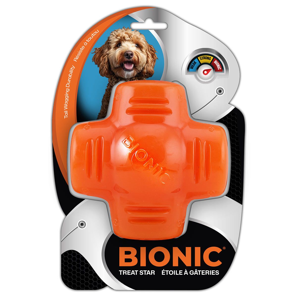 BIONIC Hundespielzeug Treat Star von Bionic