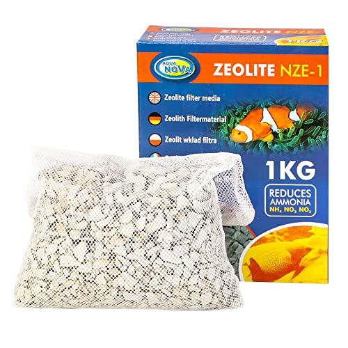 Aquanova ZEOLITH 1kg Filtermedium für Aquarien von Biotope Aquatics Ltd