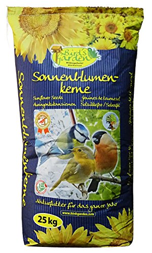 Bird's Best Selection Vogelfutter Sonnenblumenkerne, 1er Pack (1 x 25000 g) von Bird's Best Selection