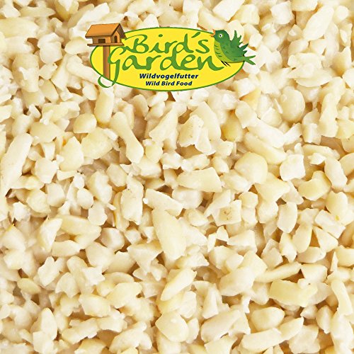 Bird`s Garden 25 kg ERDNUSSKERNE Weiss blanchiert gehackt Erdnüsse Fettfutter Vogelfutter von Bird`s Garden