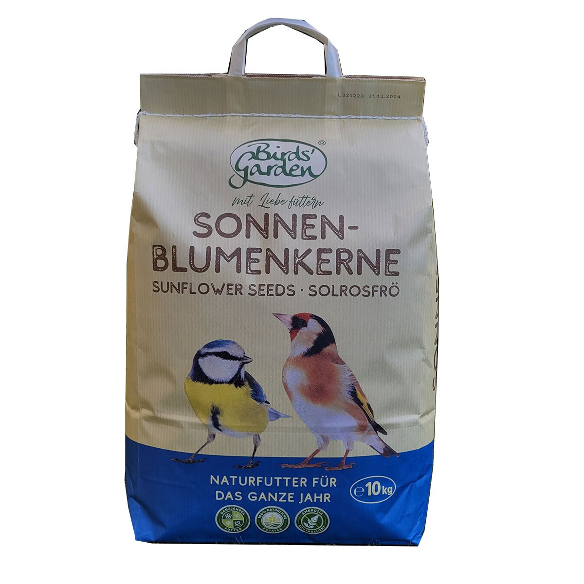 Birds Garden Sonnenblumenkerne 10kg von Birds Garden