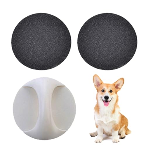 Bitong Haustier-Nagelschneider, runde Holzschneider-Kits, runde Hunde-Nagelfeile aus mit bequemem Griff für Katzen, Hunde, Haustiere, Welpen von Bitong