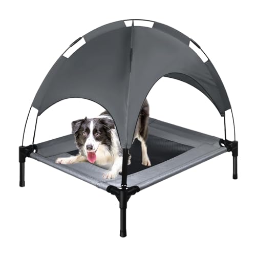 Hundebett-Hauszelt, Indoor-Hundehütte - Hundehütte zum Schlafen - 2-in-1-Design-Haustierschlafgerät für Hunde, Kaninchen, Katzen und andere Kleintiere von Bitong