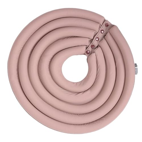 Hundekegelhalsband, bequemes Halsband für Haustiere, verstellbare Passform, wasserabweisend, Hunde-Genesungs-Donut-Halsband für Hunde und Katzen von Bitong