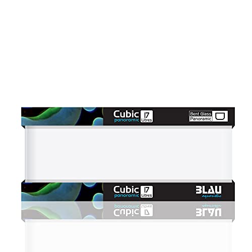 Blau Cubic Nano Flachbecken 17 Liter 45x24x16 cm lose von Blau Aquaristic