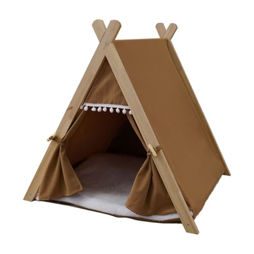 Hundezelt Katzenzelt Wegklappen Haustier Zelt Möbel Groer Raum Häuser Hundehöhle und Haustierhäuser Lften Kuschelhöhle Abnehmbar und waschbar,für Kleine und Mittlere Hunde und Katzen von Blissbuilt