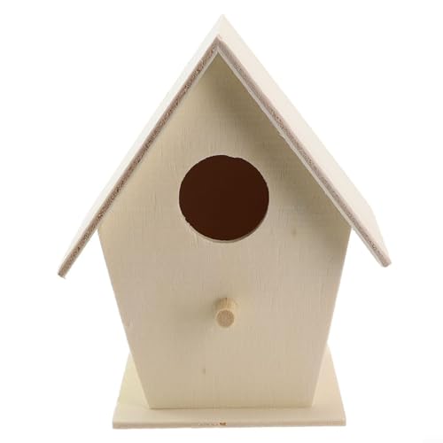 Vogelhaus aus Holz, geeignet für jede Gartengröße, Nistkasten für Vögel (C) von BlissfulAbode
