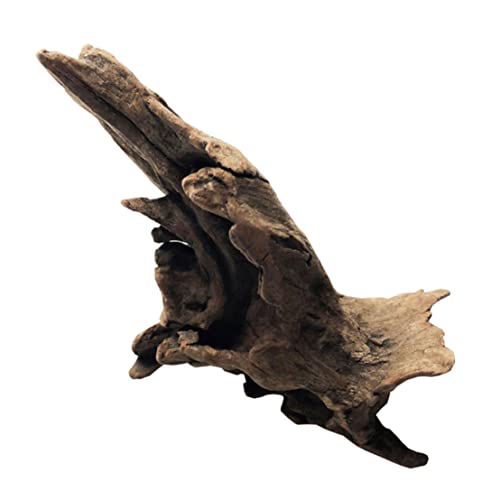 Blogiiup Driftwood Tree Decoration, Aquarium Fischtankpflanzstumpf Ornament, Holz natürliche Rumpflandschaft für Aquariumschmuckdekoration (zufälliger Stil) von Blogiiup