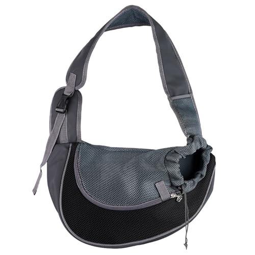 Blogiiup Welpenschlinge, Hundeträgerschlinge, atmungsaktives Mesh Welpenschlinge, Crossbody -Hund, der Schlinge mit verstellbarem Riemen, Hundträger für kleine Hunde, Hunde mit Schlinge trägt von Blogiiup