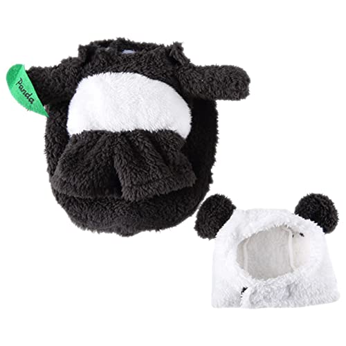 Blue Fish Hundekleidung Halloween-Kostüme,Halloween-Kostüme für kleine Hunde | Cosplay Pet Supplies mit Panda und Cowboy für Partyzubehör von Blue Fish