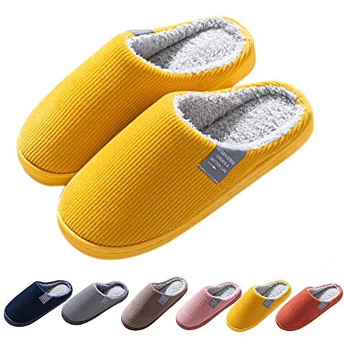 Bluelucon Hausschuhe Kinder Mädchen Pantoffeln Plüsch Warme Gefüttert Junge Plüsch rutschfeste Drinnen und Draußen Slipper Leicht Slipper Kuschelig Fluffy Haushaltsschuhe Winterschuhe Hallenschuhe von Bluelucon