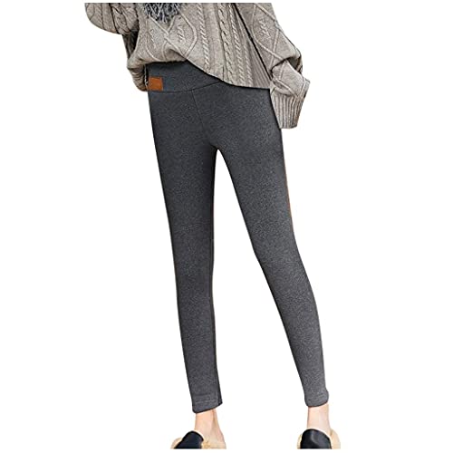 Thermo - Leggings,Thermoleggins Für Mädchen Fleece Gefüttert Pants Dicke Strumpfhose Blickdicht Gefüttert Warme Leggings Freizeithose Winter Thermal Pants Fleece Sweatpants Thermohose von Bluelucon