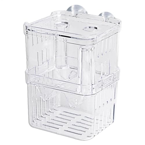 Aquarium Züchter Box Fisch Accliation Box Fisch Brutkasten Fisch Brutkasten Einfach Zu Installieren Einfach Zu Pflegen 12,5 cm / 20,5 cm / Für Verletzte Brutstätten von Bmdjdq