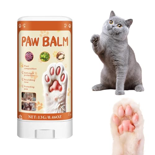 Bmdjdq Dog Paw Healing Balm, Dog Natural Skin Soother, Dog Paw Protector, Dog Paw Moisturizer, Paw Protection Cream, Versatile Compatibility for Dry & Wounds, Cats, Big Dogs, Small Dogs von Bmdjdq