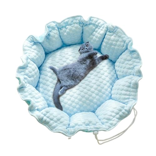 Pumpkin Kitten Nest, Cool Feeling Pet Nest, Pumpkin Pet Bed, Pumpkin Cat Bed, Cool Feeling Cat Bed, Super Soft with Adjustable Drawstring for Indoor, Cats and Dogs von Bmdjdq