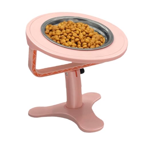 Raised Cat Bowl, Tilted Cat Food Bowl, Elevated Pet Bowls, Cat and Dog Food Bowls, Raised Cat Food Dish, Height Adjustable Raised Cat Food Bowl for Dogs Cats Pets von Bmdjdq