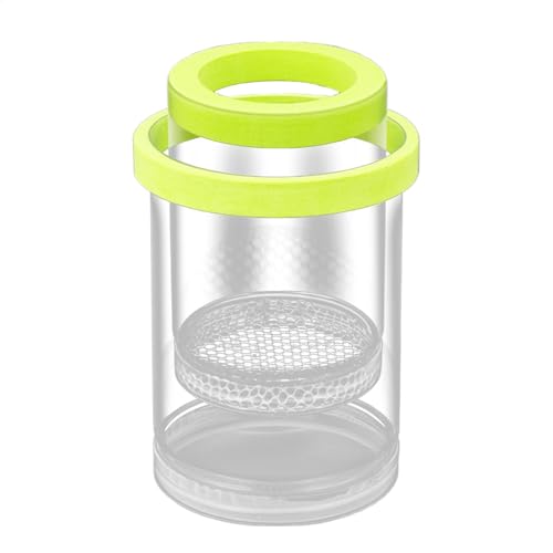 Schwimmende Zuchtbox, Aquarium-Trenner, Brutkasten für Aquarien, Design, sichere Isolierung, 14,3 x 9,3 cm, für -Guppy von Bmdjdq