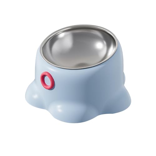 Tilted Pet Food Bowl, Cat Feeding Bowl, Stable Pet Bowl Holder, Indoor Pet Feeder, Elevated Pet Bowl, Stable and Anti-Tipping Base with Removable Bowl for Bedroom, Living Room von Bmdjdq