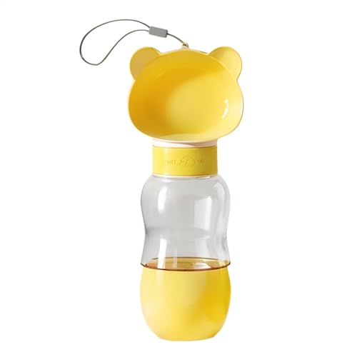 Tragbare Hundewasserflasche, Trinkflasche Für Haustiere, Wasserspender Für Welpen, Auslaufsicher, Leicht, 26 cm, Zum Spazierengehen, Wandern, Training von Bmdjdq