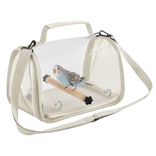 Transportabler Vogelkäfig - Kompakter Vogel Transportkäfig - Leichte Faltbare Transportbox Aufbewahrung | Draußen Drinnen Ausflug Transportabler Vogelkäfig - Kompakter Vogel Transportkäfig - Leichte Faltbare Transportbox Aufbewahrung | Draußen Drinnen Ausflug von Bmdjdq