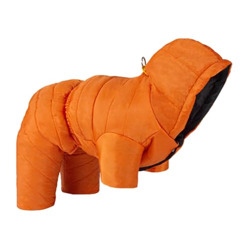 Wintermantel für Hunde, warme Hundejacke | Hundejackenbekleidung für kaltes Wetter,Dicke warme Hundeweste für den Winter, winddichte warme Hundebekleidung, Hundejacke für kaltes Wetter, Kleidung für H von Bmdjdq