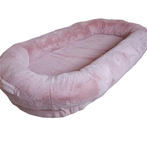 BoLinCo Human DogBed Extra großes Menschen- und Hundebett, abnehmbares, waschbares Hundenest, faules Sofa, menschlicher Schlaf, riesiges Hundenest, Hundebett, menschlicher Hund, Interaktionsbegleiterb von BoLinCo