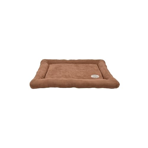 Bobby Douce Matratze für Hunde und Katzen, extra weich, aus Plüsch, maschinenwaschbar, Beige, 100 x 76 x 5 cm von Bobby Canifrance