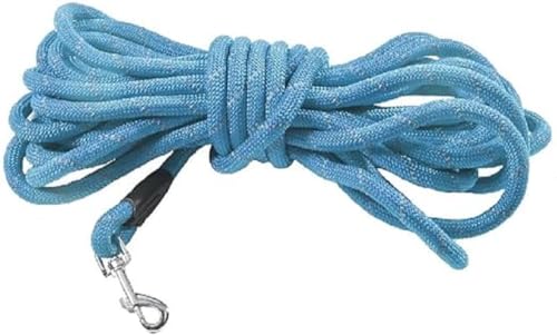 Bobby Walk 3 M – Hundeleine 3 Meter/Stärke 1,2 cm, schlauchförmige Hundeleine, strapazierfähiges Nylon, Blau, 3 Meter von Bobby Canifrance