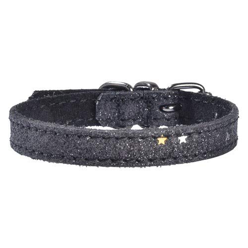 Bobby Cosmos Hundehalsband, Größe M, Schwarz von Bobby